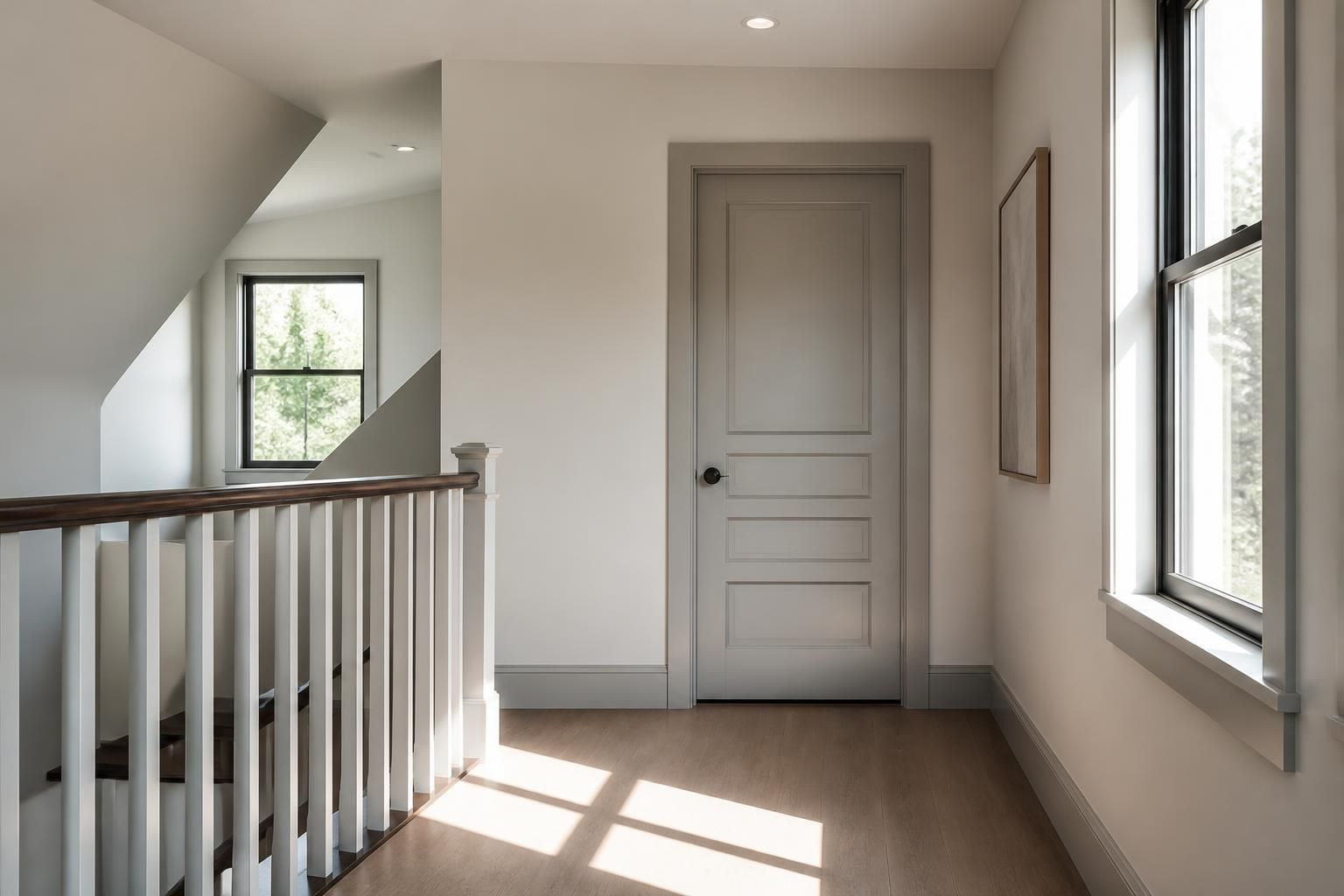 Careful surface preparation leading to a flawless painted finish.